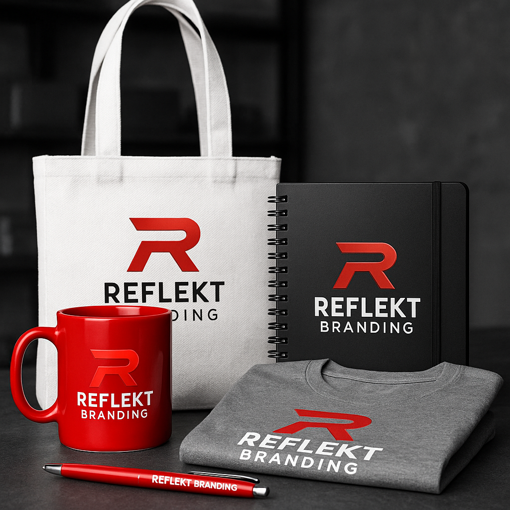 Selection of Reflekt promotional products and kits
