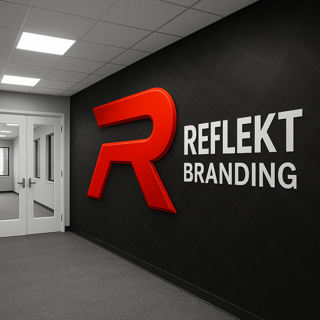 Large-scale wall mural installation by Reflekt